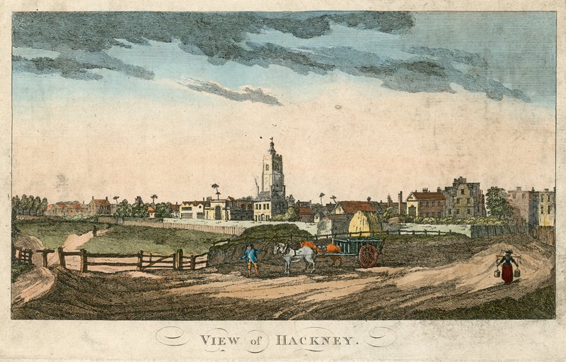 Udsigt over Hackney af English School
