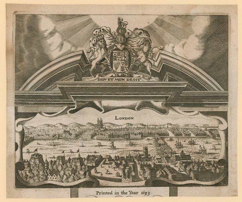 Udsigt over London af English School