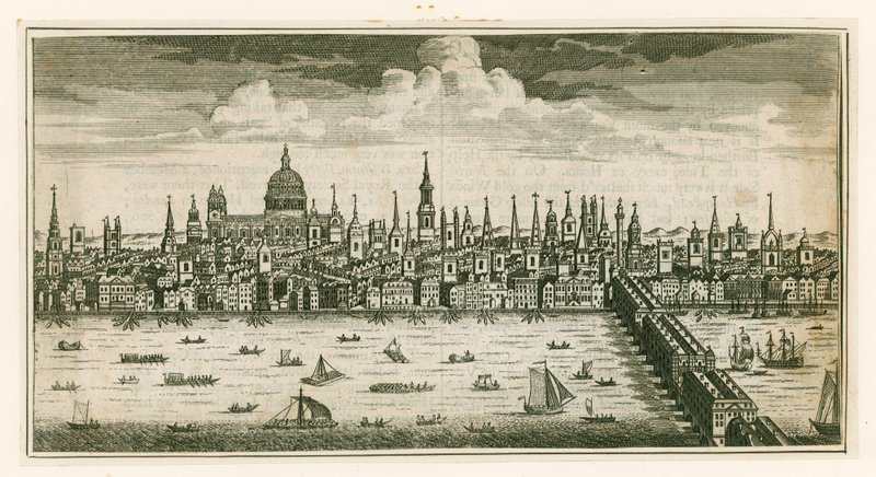 Udsigt over London af English School