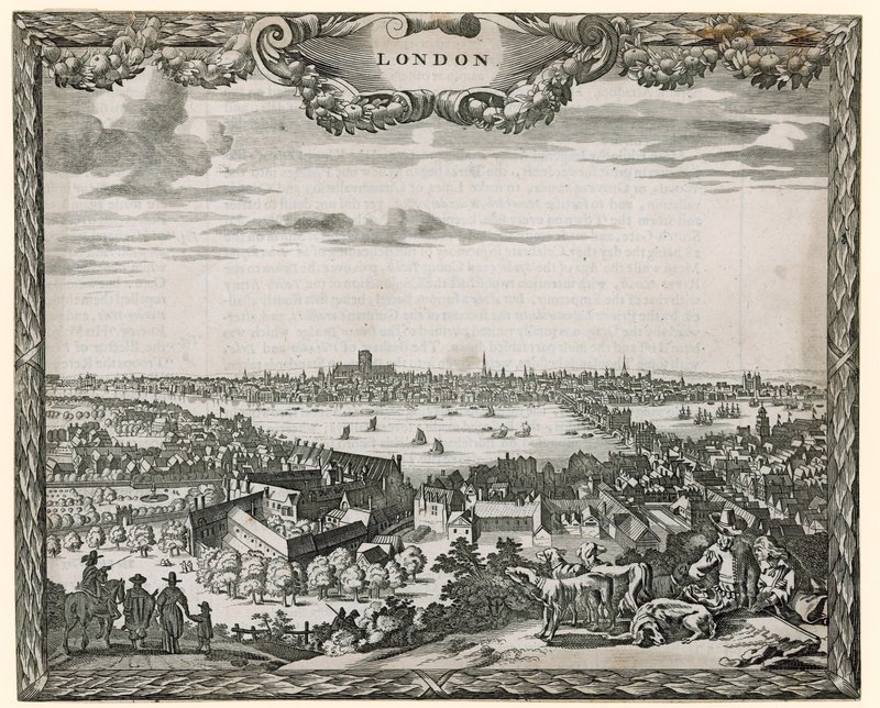 Udsigt over London af English School