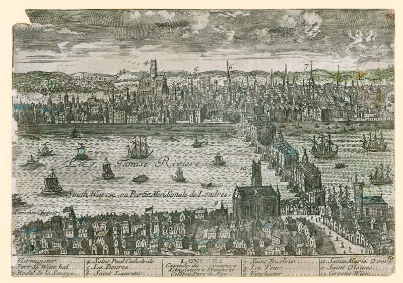 Udsigt over London af English School
