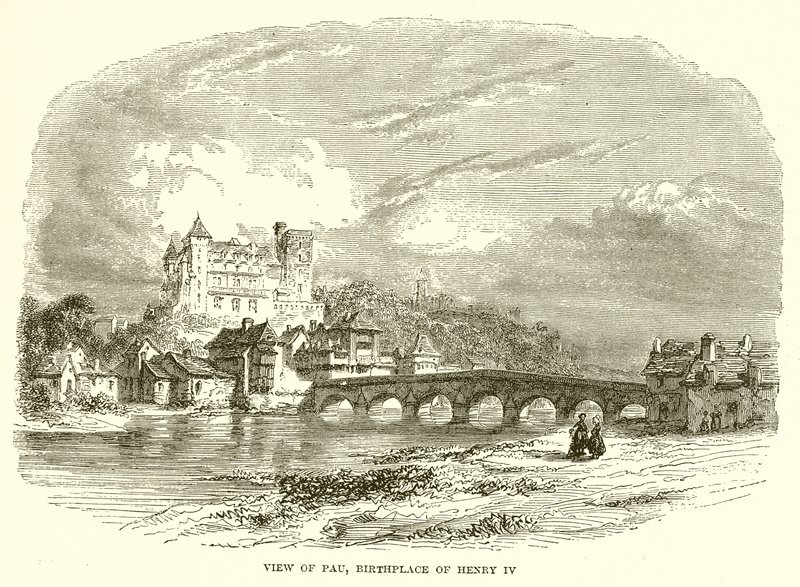 Udsigt over Pau, Henrik IV