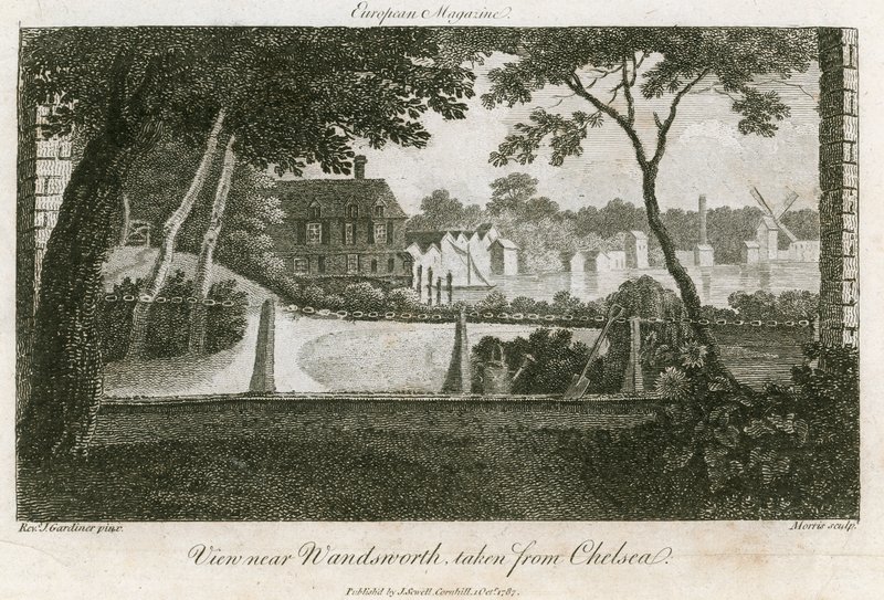 Udsigt over Wandsworth, taget fra Chelsea af English School