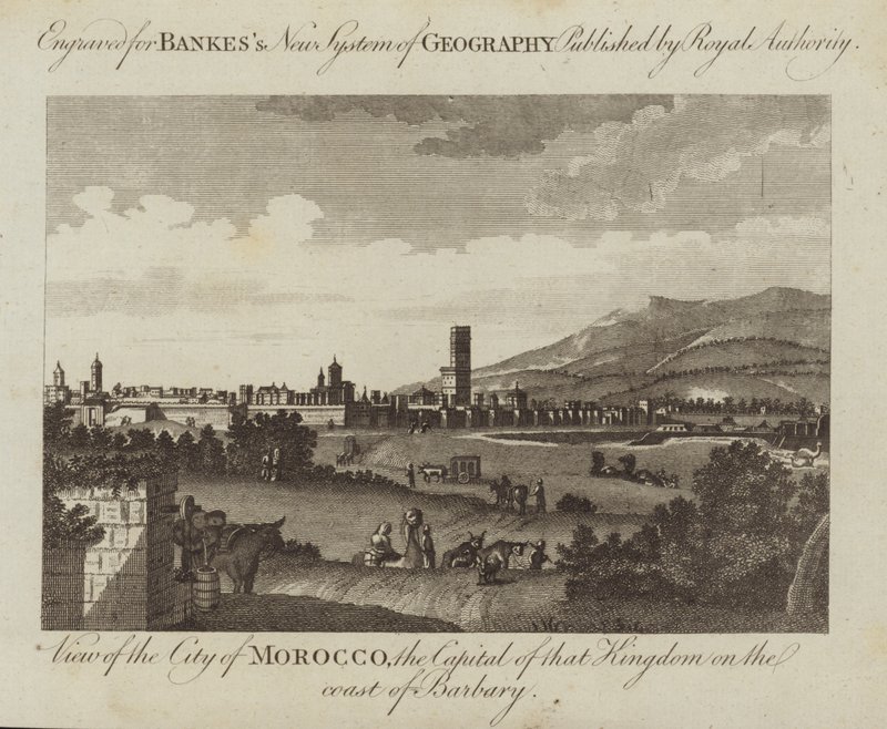 Udsigt over Marokkos by af English School