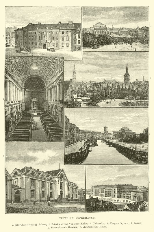 Udsigt i København af English School