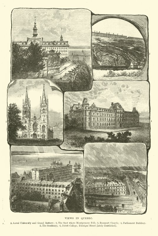 Udsigt i Quebec af English School