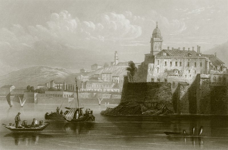 Villa Doria, Genova af English School