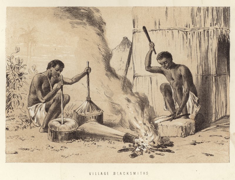 Landsbyens smede af English School