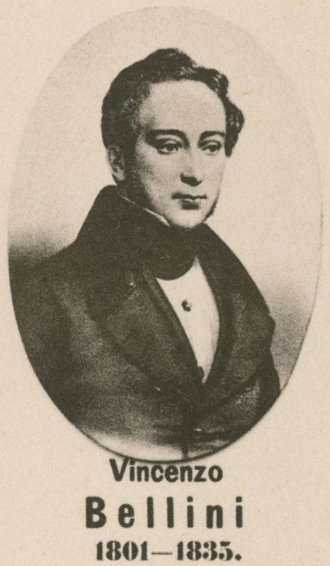 Vincenzo Bellini (dybtryk) af English School