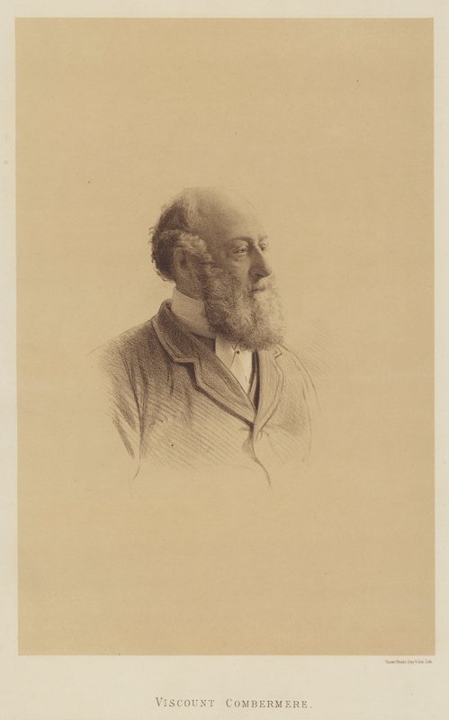 Viscount Combermere (litografi) af English School