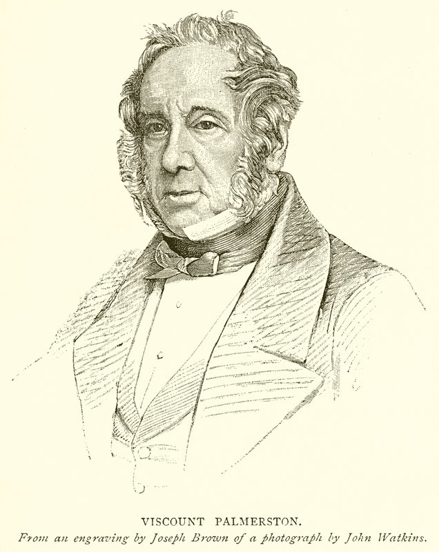 Viscount Palmerston af English School