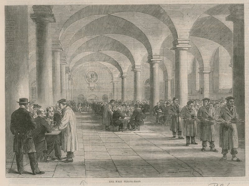 Besøg på Greenwich Hospital; Den vestlige spisestue af English School