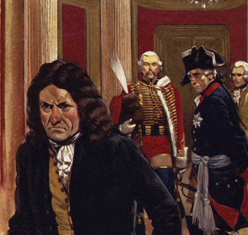 Voltaire havde et stormfuldt forhold til Frederik, Kronprinsen af Preussen af English School