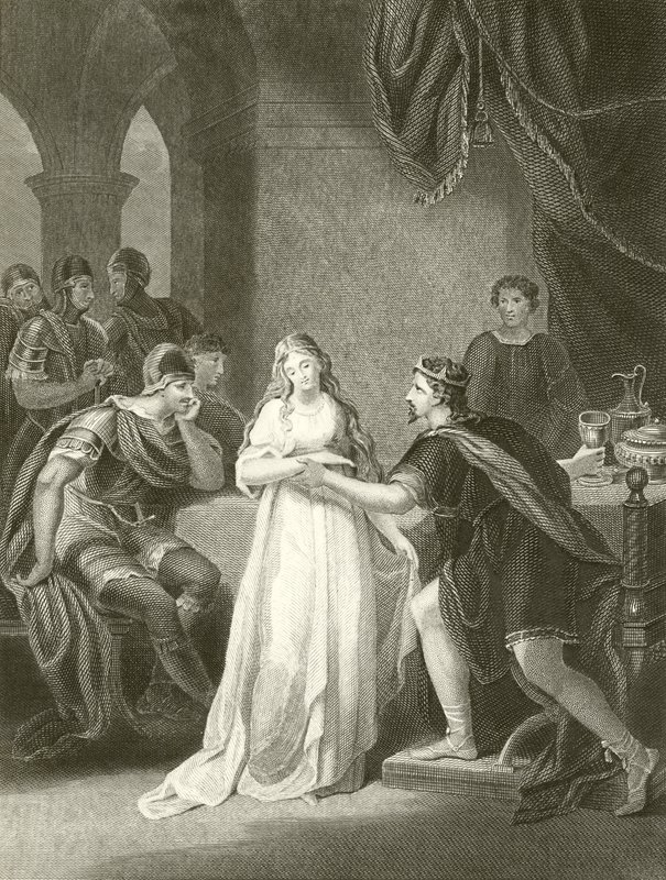 Vortigern og Rowena af English School