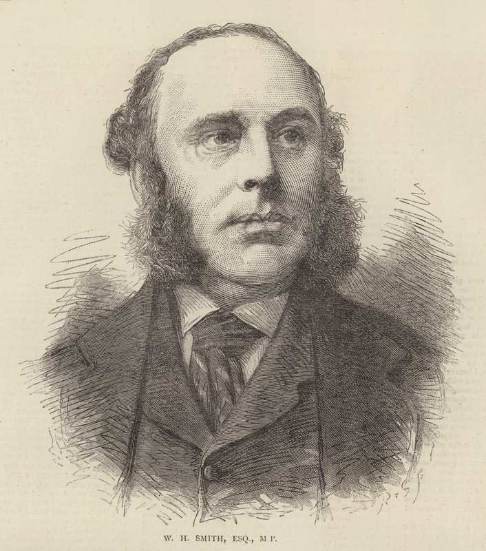 W H Smith, Esquire, MP (gravering) af English School
