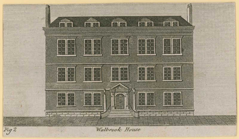Walbrook House, London af English School