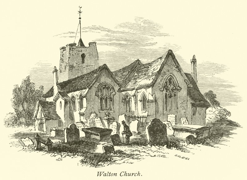 Walton Church  af English School