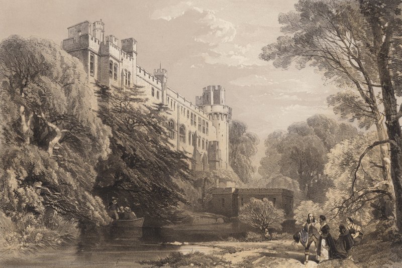 Warwick Castle, Warwickshire af English School