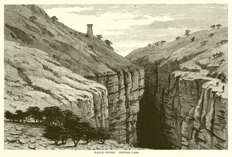 Vagttårnet. Khyber Pass af English School