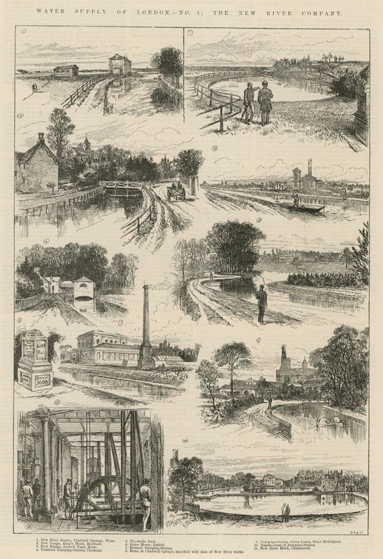 Londons vandforsyning: The New River Company af English School