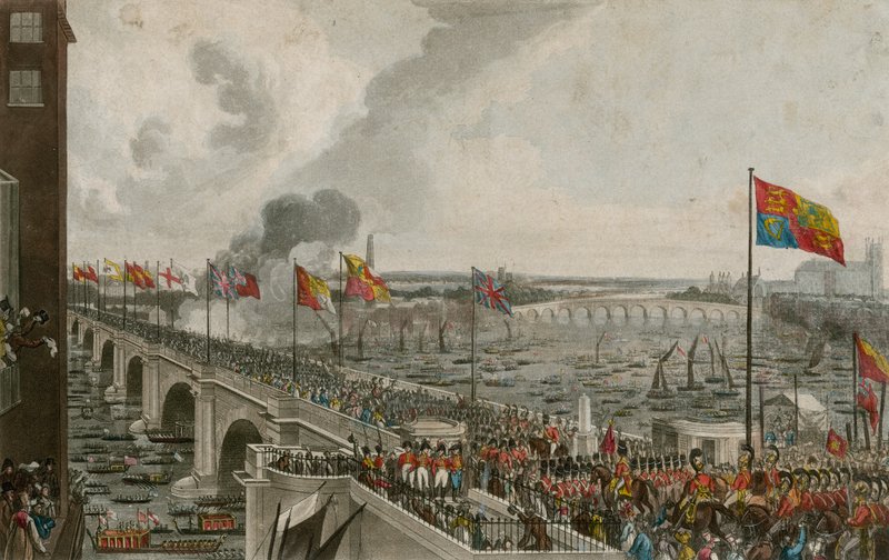 Waterloo Bridge, London af English School