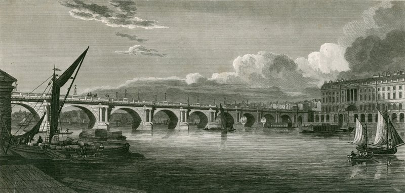 Waterloo Bridge, London af English School