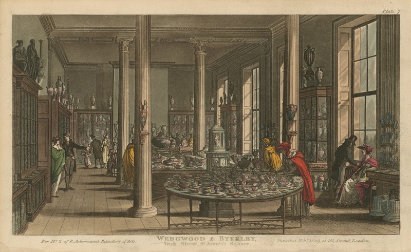 Wedgwood og Byerley af English School