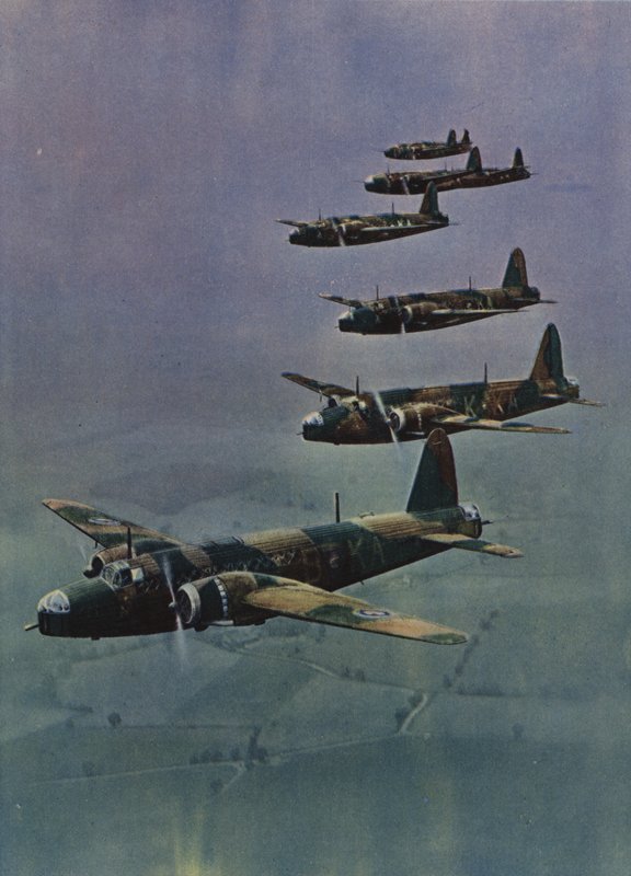 Wellington bombefly i formation af English School