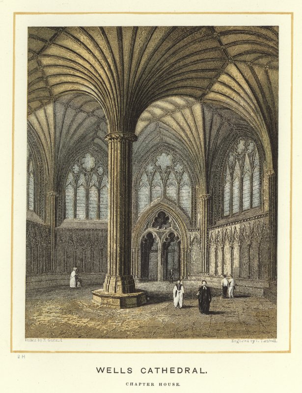 Wells Cathedral, kapitelhus af English School