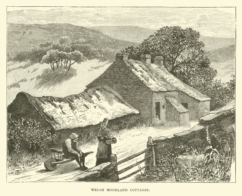 Welsh Moorland hytter af English School