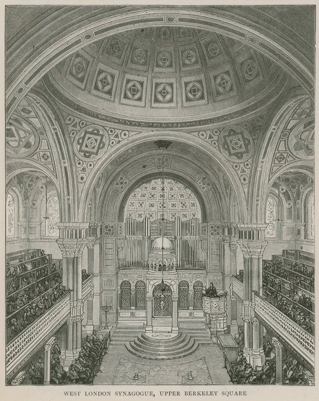 West London Synagogue, Upper Berkeley Square af English School