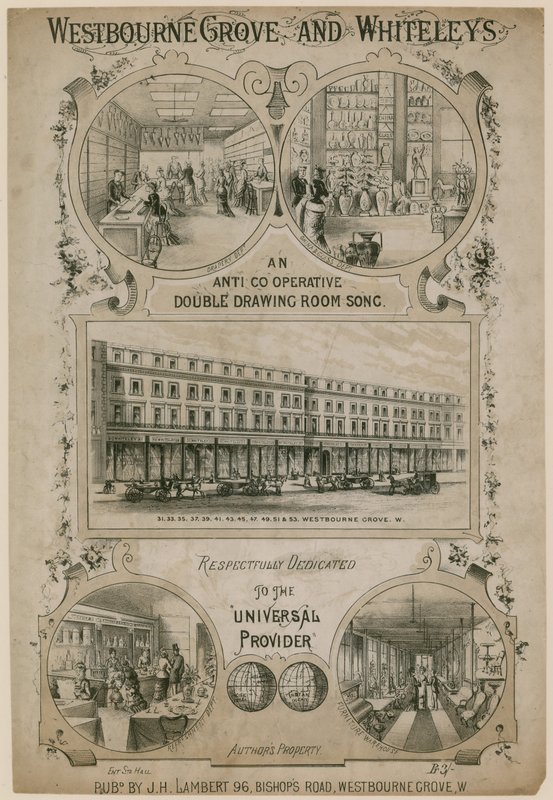 Westbourne Grove og Whiteleys af English School