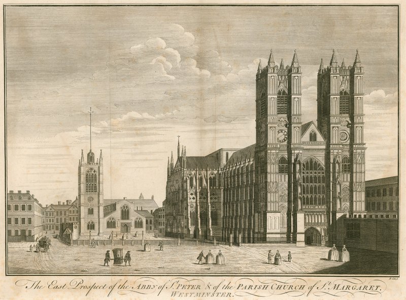 Westminster Abbey, London af English School