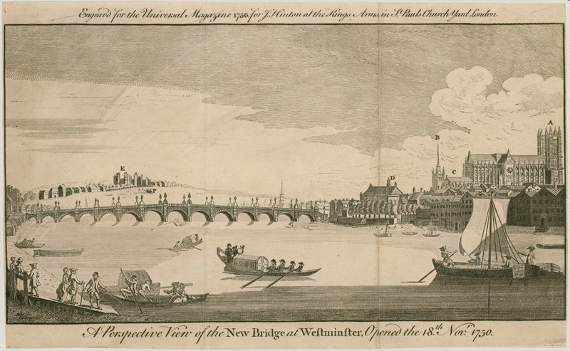 Westminster Bridge af English School