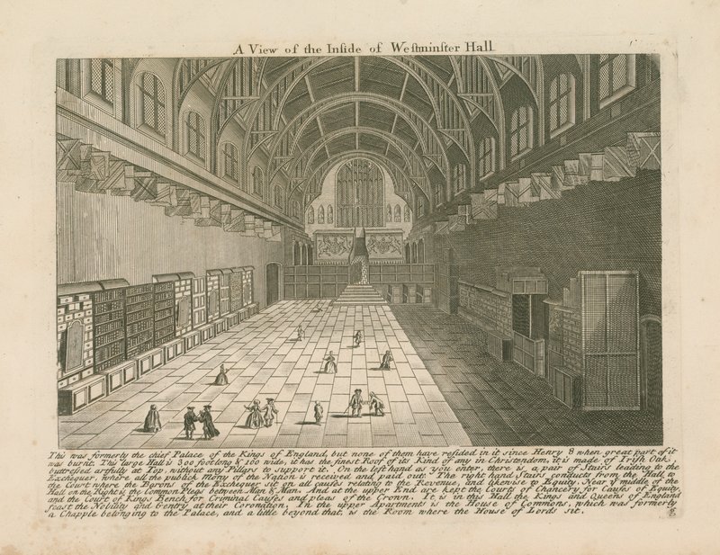 Westminster Hall af English School