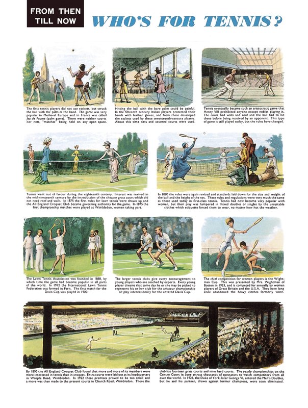 Hvem er til tennis af English School