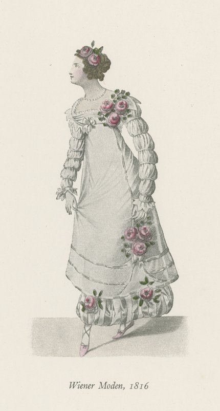 Wienermode, 1816 af English School