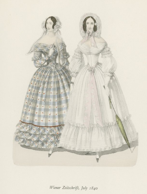 Vienna Magazine, juli 1840 af English School