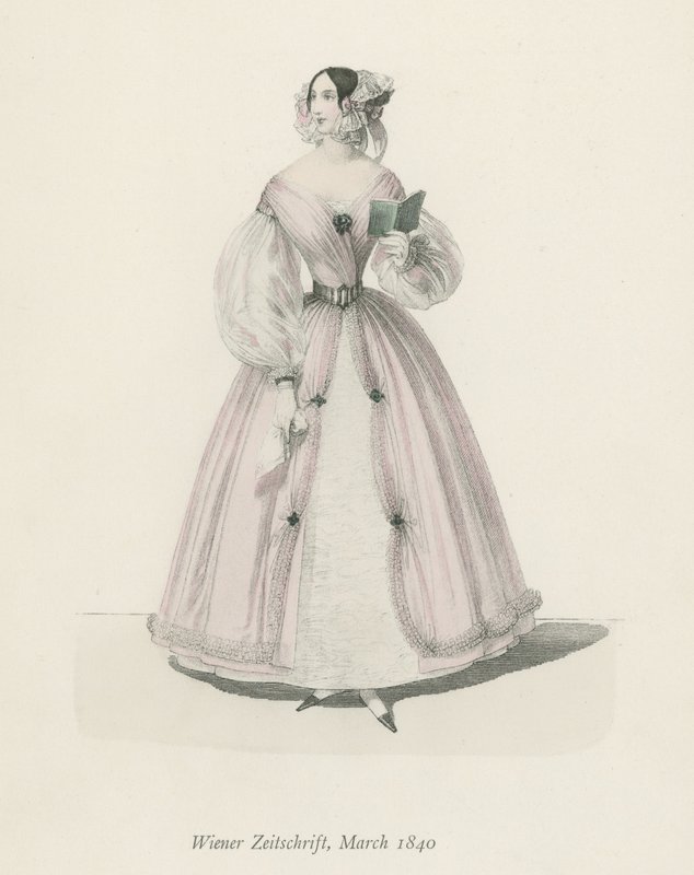 Vienna Magazine, marts 1840 af English School