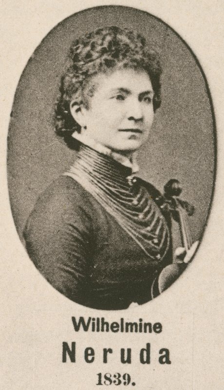 Wilhelmine Neruda (gravering) af English School