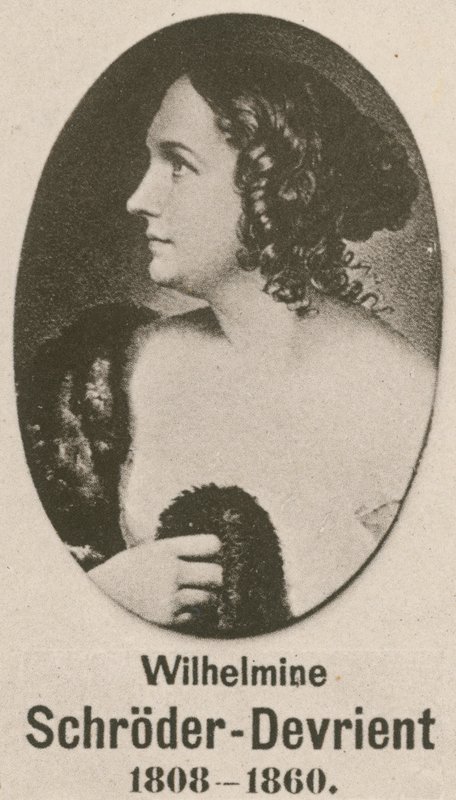 Wilhelmine Schroder-Devrient (dybtryk) af English School