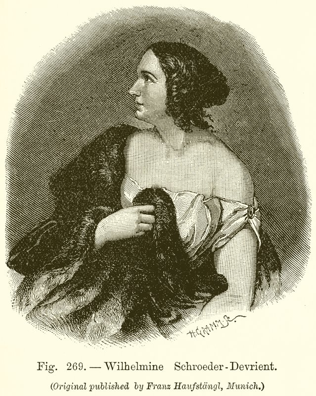 Wilhelmine Schroeder-Devrient af English School