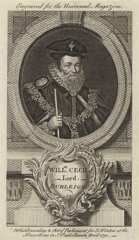 William Cecil, Lord Burleigh af English School