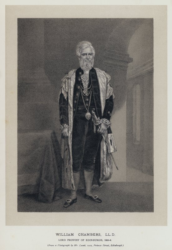 William Chambers, LLD, Lord Provost of Edinburgh af English School
