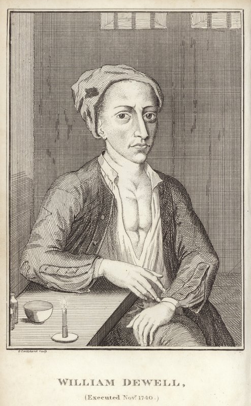 William Dewell, henrettet november 1740 af English School