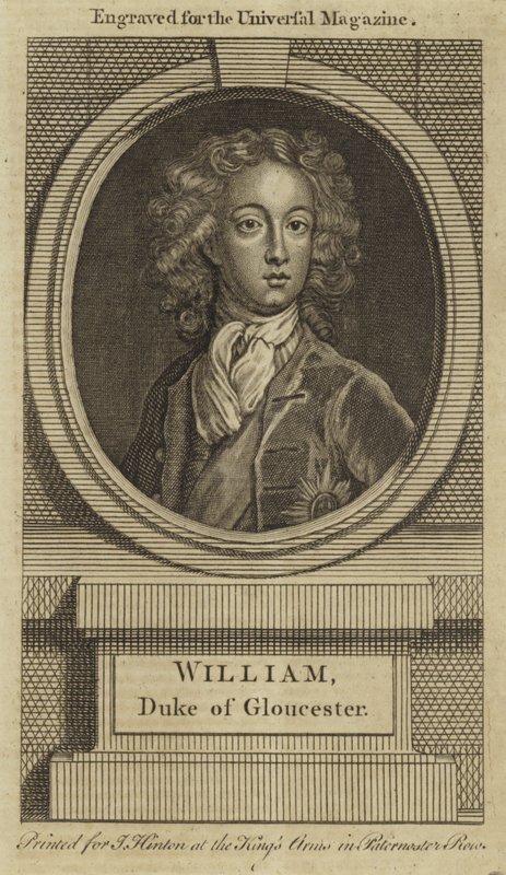 William, hertug af Gloucester af English School