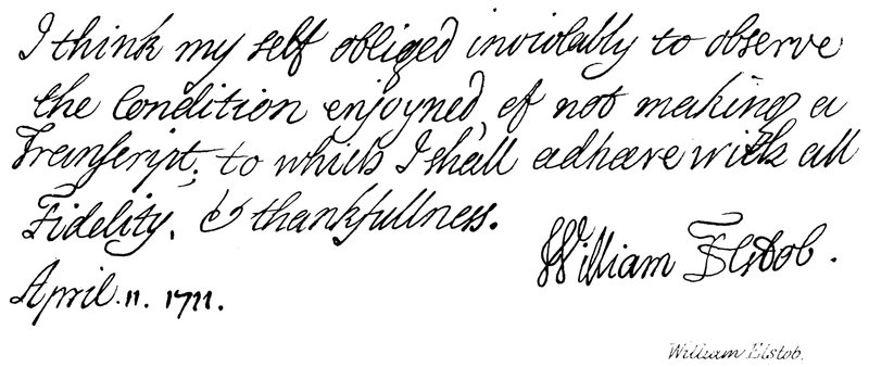 William Elstob af English School
