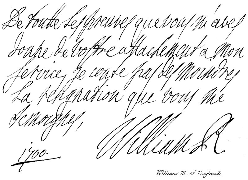Vilhelm III af England af English School