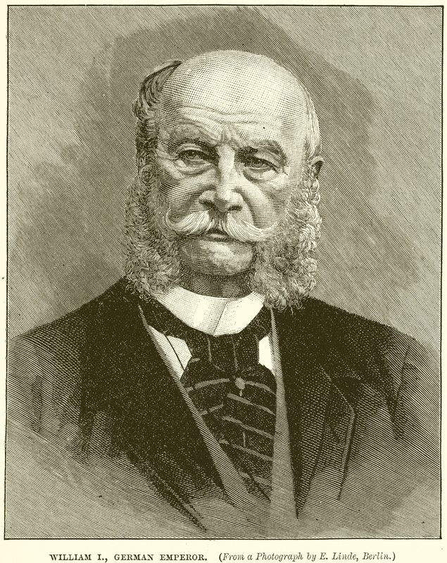 William I, tysk kejser af English School
