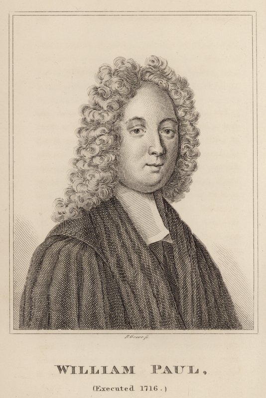 William Paul, henrettet 1716 af English School